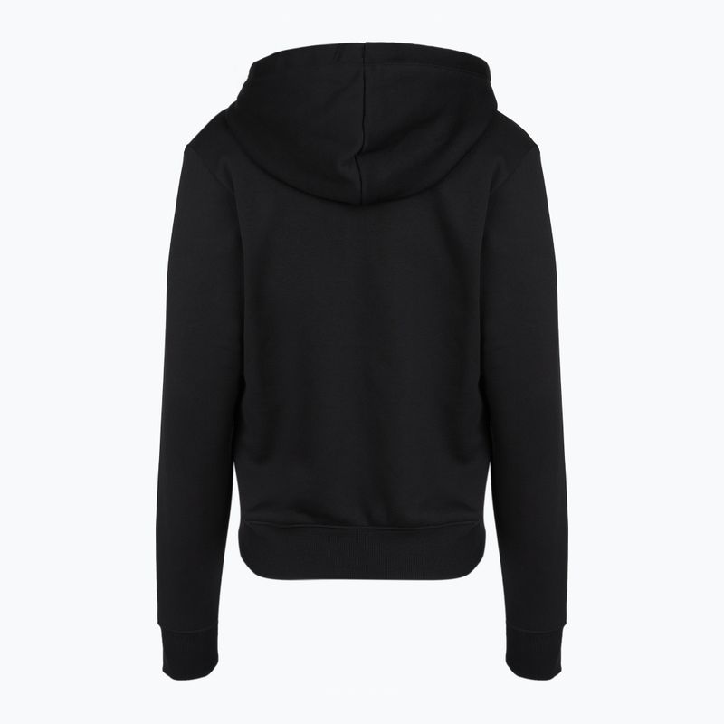 Bluza damska Under Armour Rival Fleece Full Zip ultimate black/white 2