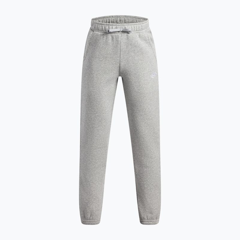 Spodnie dziecięce Under Armour B Rival Fleece Jogger mod gray light heather/white