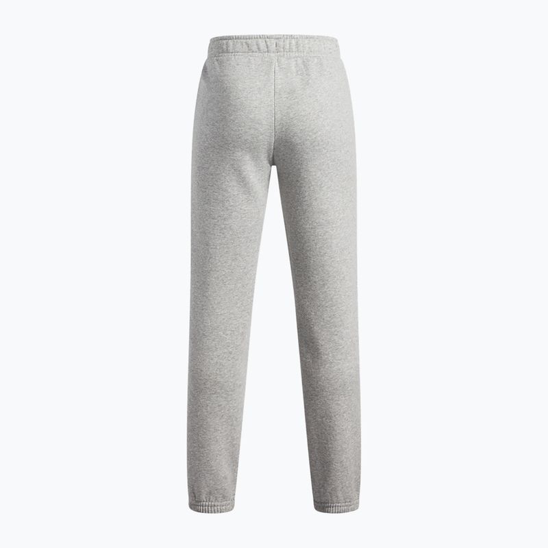 Spodnie dziecięce Under Armour B Rival Fleece Jogger mod gray light heather/white 2