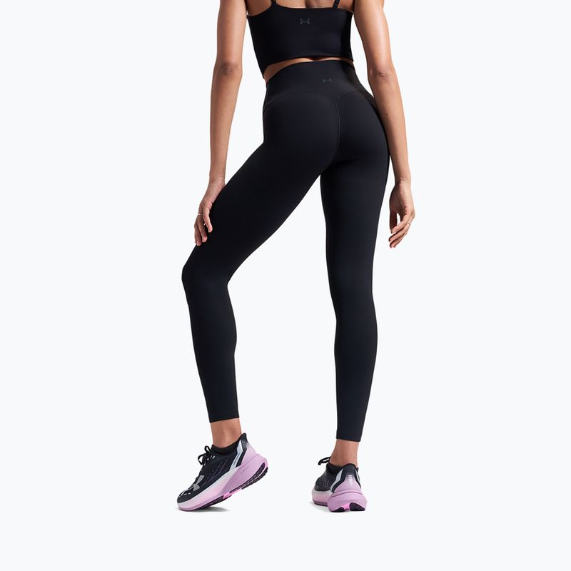 Legginsy treningowe damskie Under Armour Meridian Leggings ultimate black/ultimate black