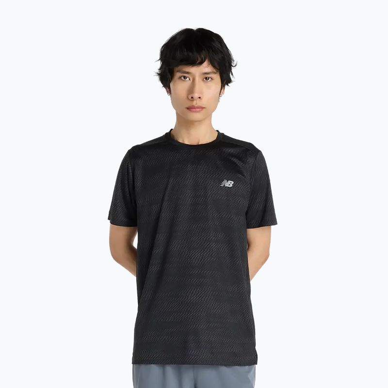Koszulka do biegania męskie New Balance Sport Essentials Printed black