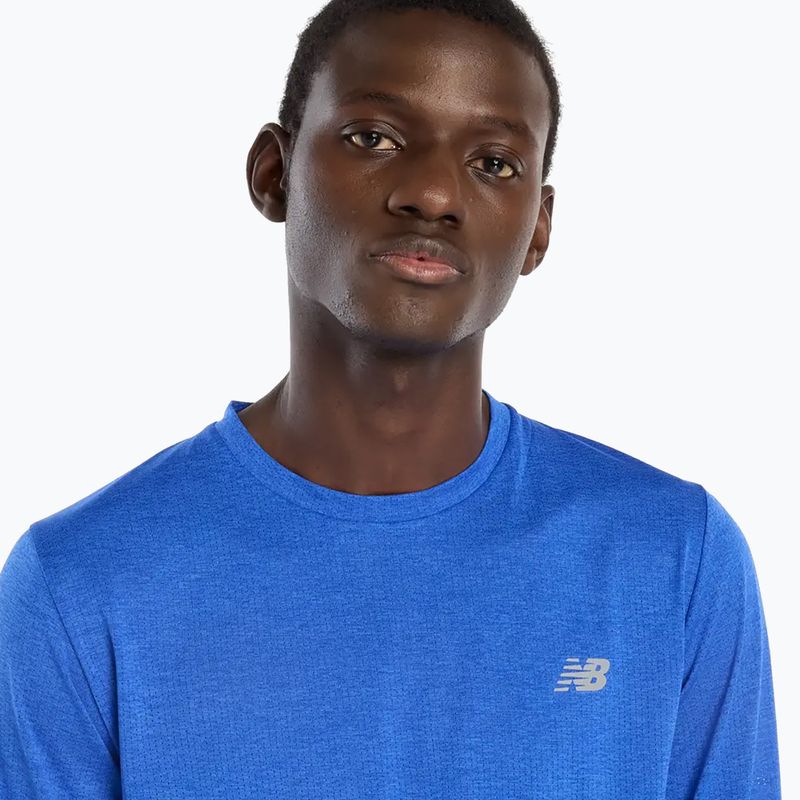 Longsleeve męski New Balance Athletics blue gemstone 5