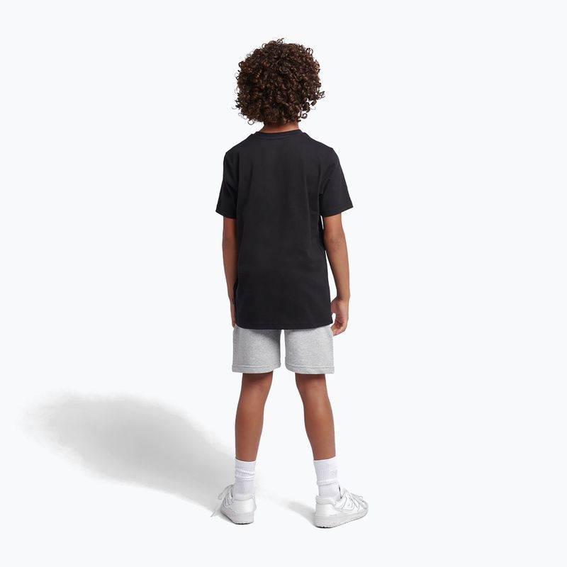 Komplet dziecięcy New Balance Stacked Logo Tee & FT Short nb caviar 7