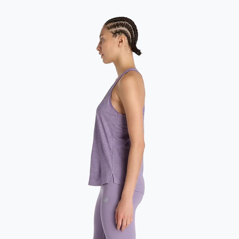 Koszulka damska New Balance Athletics Tank candied violet heather 3