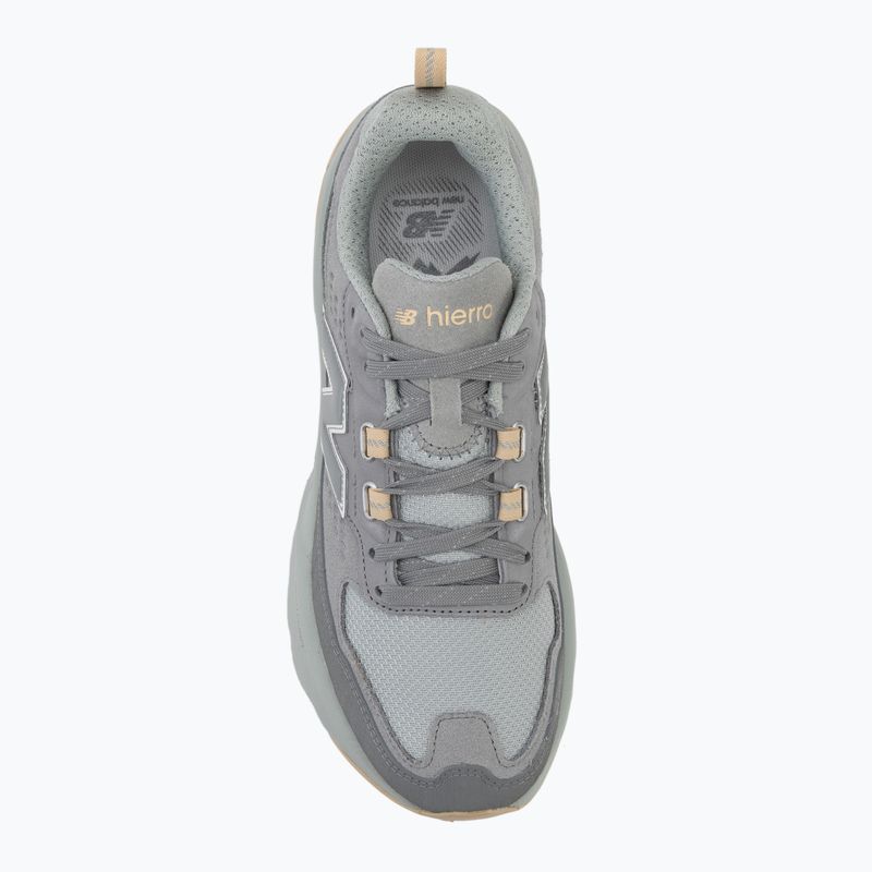 Buty do biegania damskie New Balance Hierro Trek Nubuck Vamp V9 slate grey/lone star grey 5