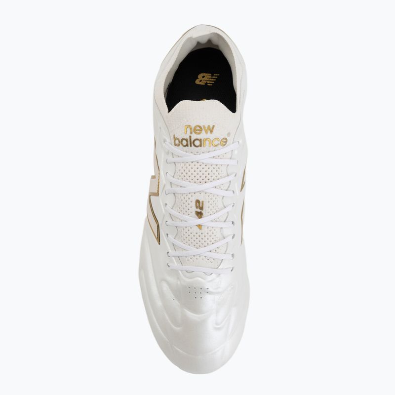 Buty piłkarskie New Balance Elite V3 FG sea salt multi/gold metallic 5