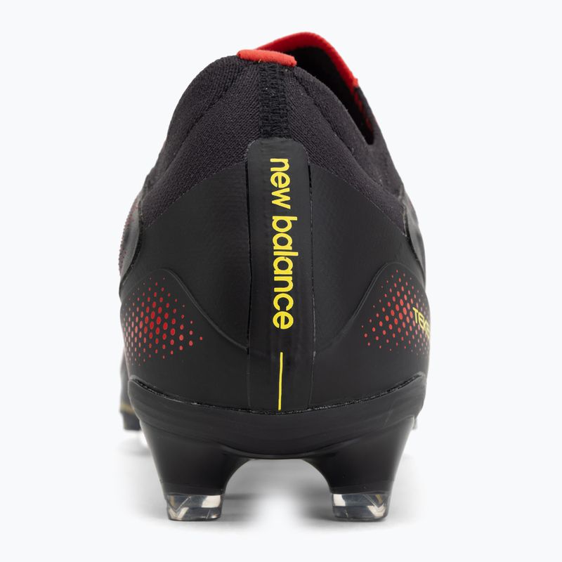 Buty piłkarskie New Balance Tekela Elite Low V5 FG black 100/punch yellow/fire cracker 6