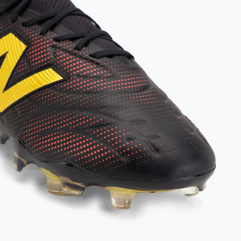 Buty piłkarskie New Balance Tekela Elite Low V5 FG black 100/punch yellow/fire cracker 7