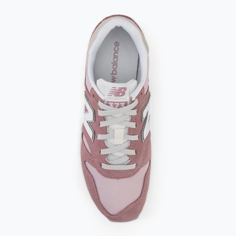 Buty damskie New Balance 373's V2 rosewood/dark silver metallic 5