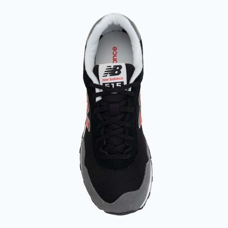 Buty męskie New Balance Classic 515's V3 black/fire cracker 5