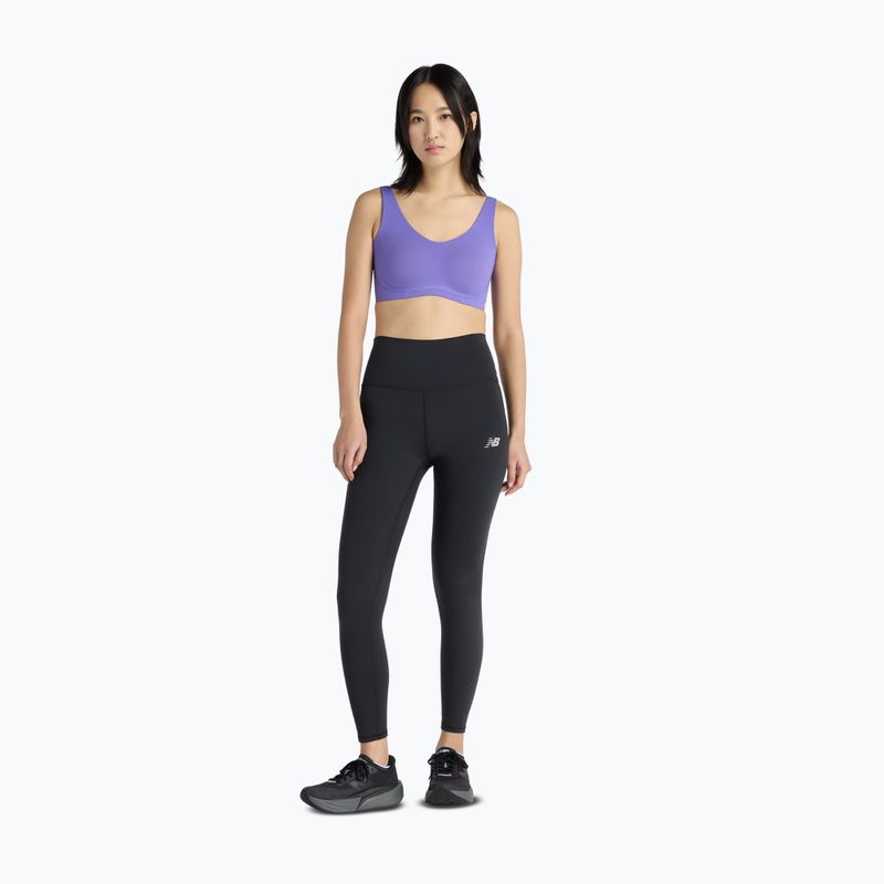 Biustonosz treningowy New Balance NB RC electric purple 2