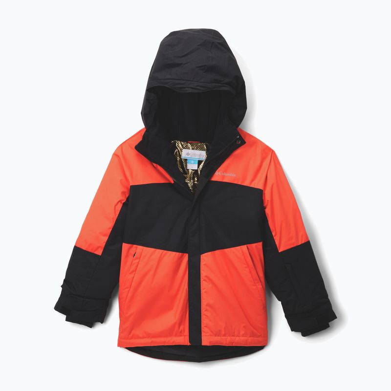 Kurtka narciarska dziecięca Columbia Mighty Mogul III zing/black