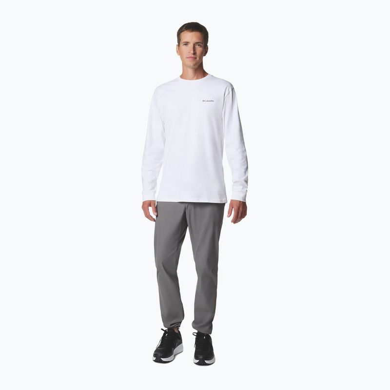 Longsleeve męski Columbia Explorers Canyon white/branded blanket 2
