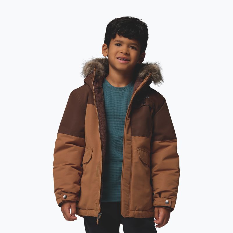 Kurtka ocieplana dziecięca Columbia Nordic Strider II camel brown/tobacco 5