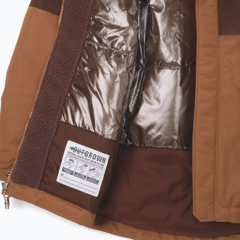 Kurtka ocieplana dziecięca Columbia Nordic Strider II camel brown/tobacco 10