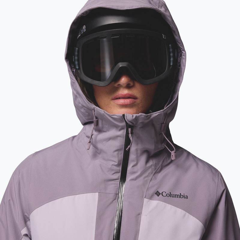 Kurtka narciarska damska Columbia Liftline lavender pearl/shale purple 5