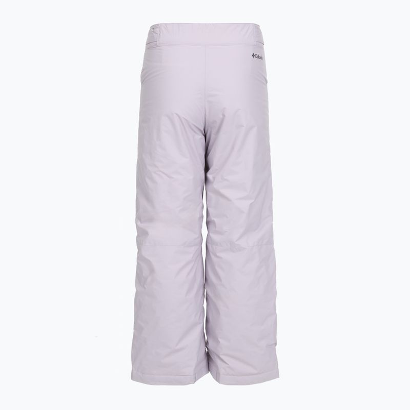 Spodnie narciarskie dziecięce Columbia Starchaser Peak III lavender pearl 2