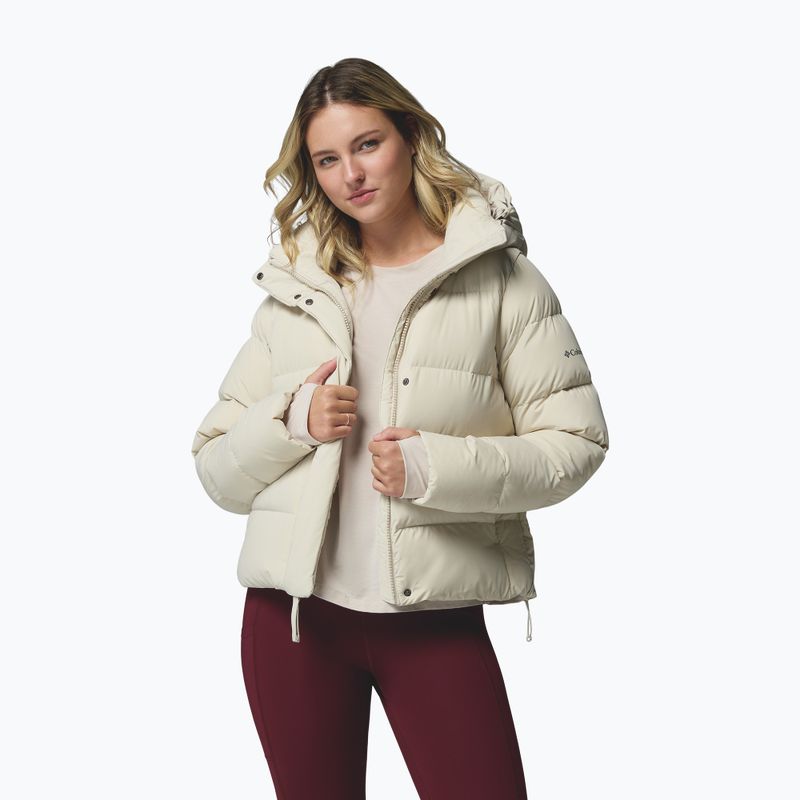 Kurtka puchowa damska Columbia Amaze Puff Hooded dark stone 5