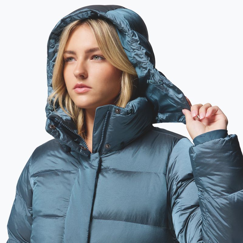 Kurtka puchowa damska Columbia Amaze Puff Hooded everblue high shine 7