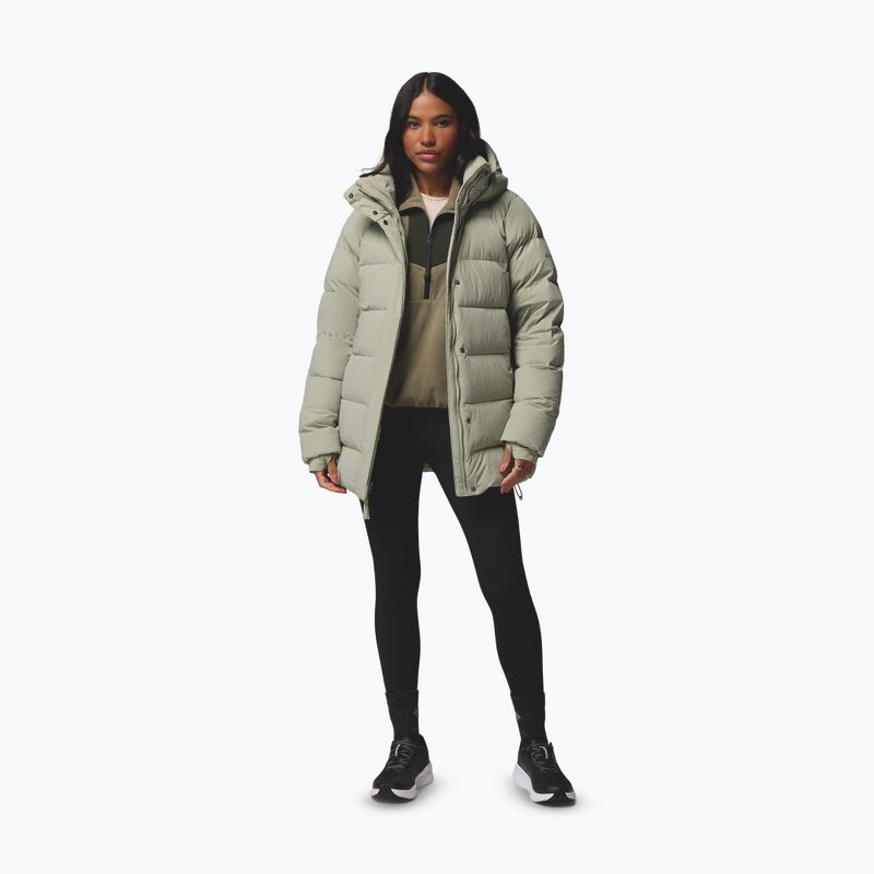 Kurtka puchowa damska Columbia Amaze Puff Mid Hooded safari 6