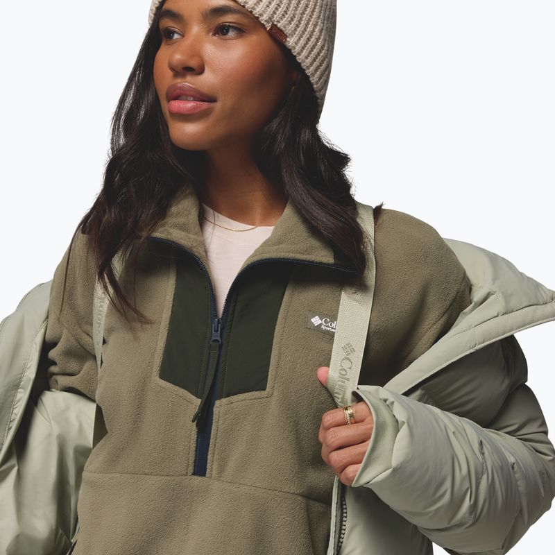 Kurtka puchowa damska Columbia Amaze Puff Mid Hooded safari 17