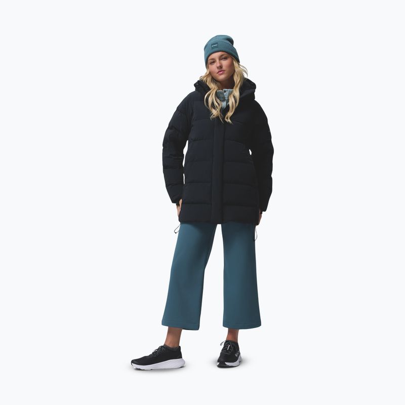 Kurtka puchowa damska Columbia Amaze Puff Mid Hooded black 2