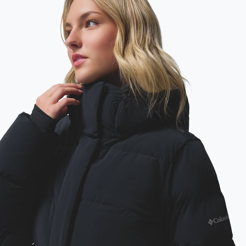 Kurtka puchowa damska Columbia Amaze Puff Mid Hooded black 8