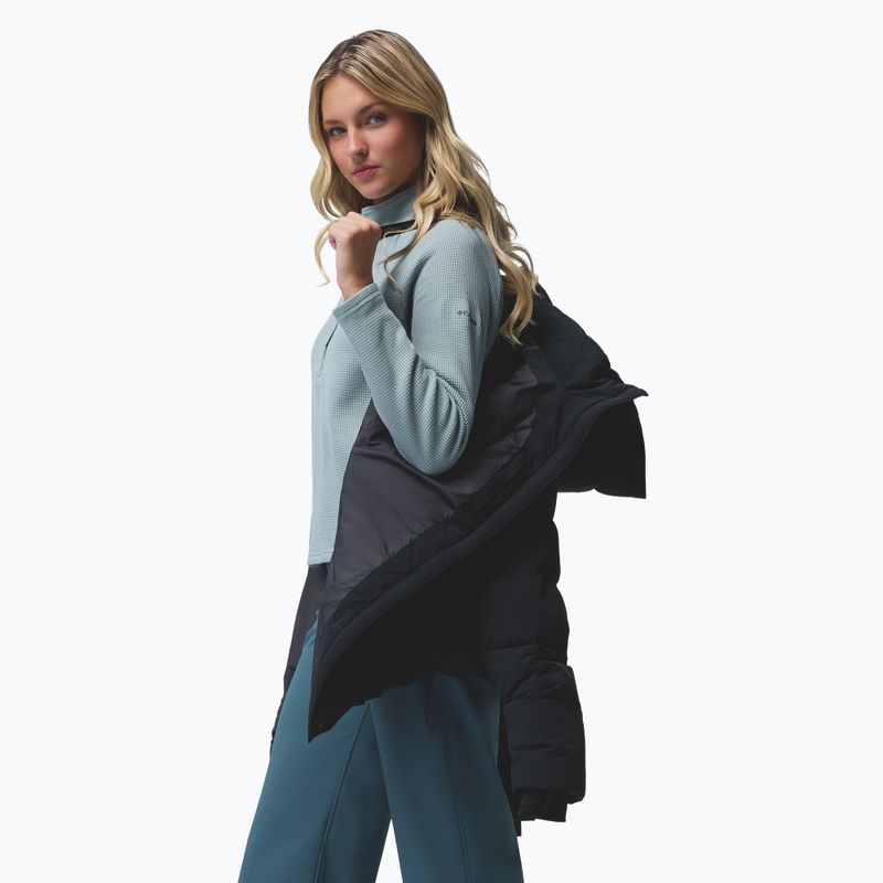 Kurtka puchowa damska Columbia Amaze Puff Mid Hooded black 16