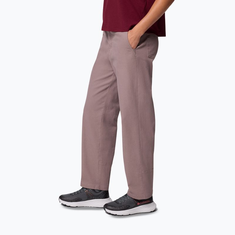 Spodnie trekkingowe damskie Columbia ROC Straight Leg iron 4