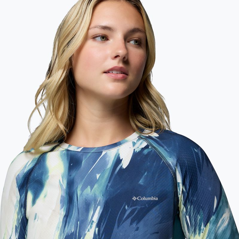Bluza termoaktywna damska Columbia Omni-Heat Infinity Knit everblue snowflight 5