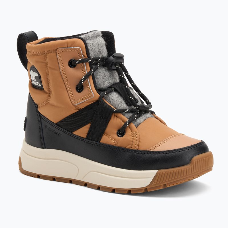Śniegowce Sorel Youth Whitney Mid Wp 253 tawny buff/black
