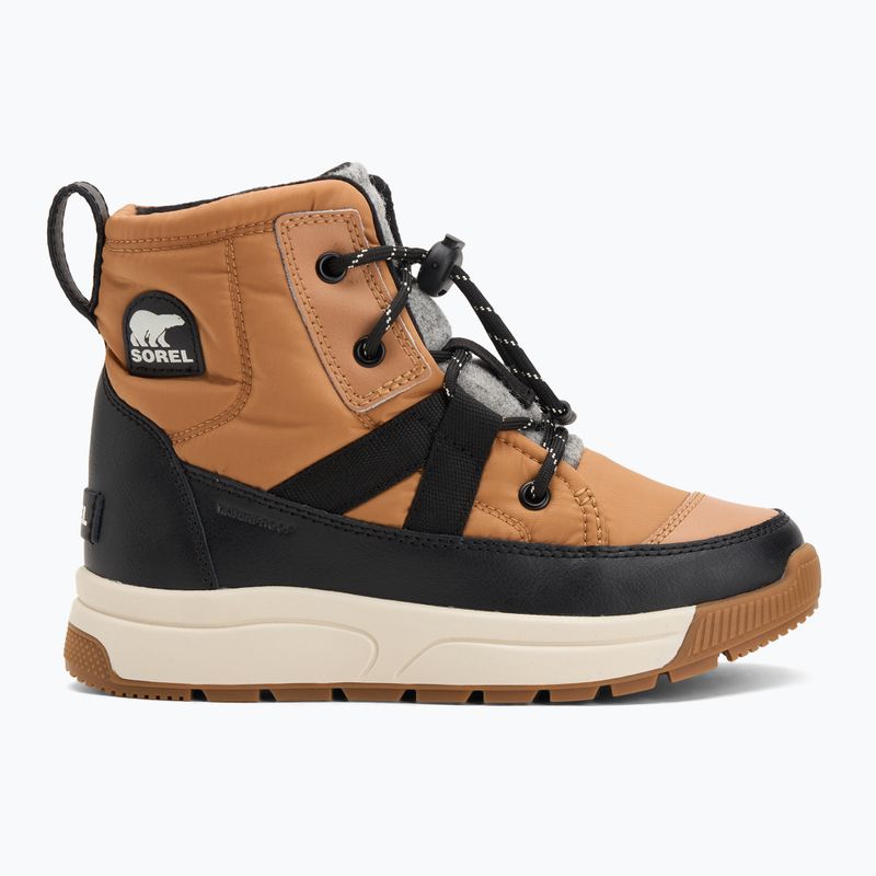 Śniegowce Sorel Youth Whitney Mid Wp 253 tawny buff/black 2