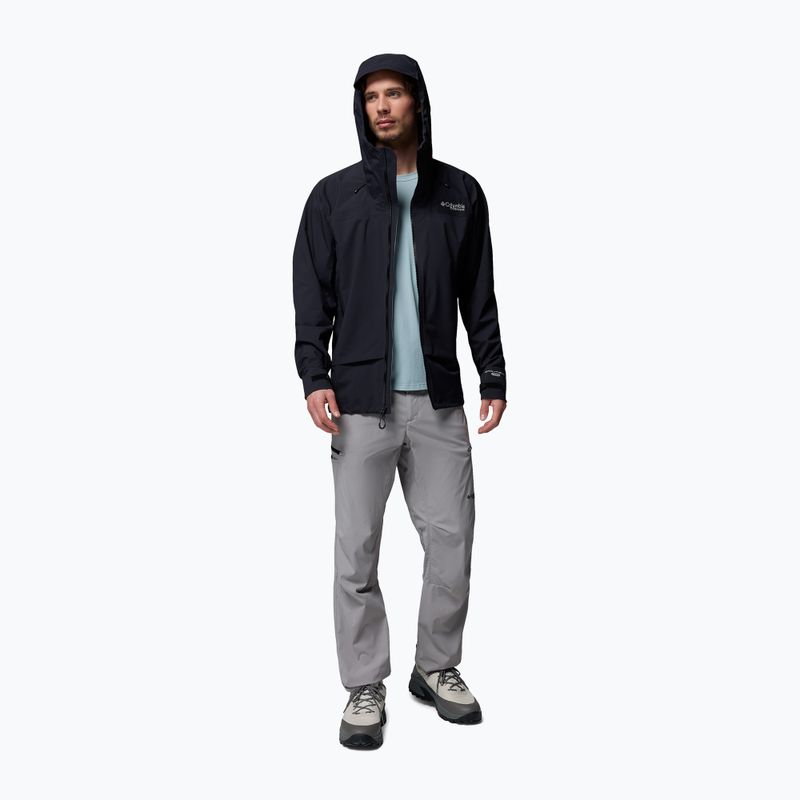Kurtka softshell męska Columbia Saudan Pro 3L black 2