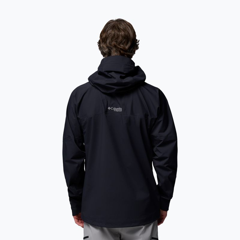 Kurtka softshell męska Columbia Saudan Pro 3L black 3