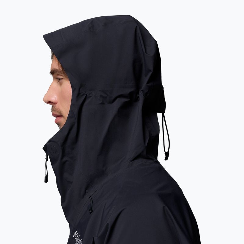 Kurtka softshell męska Columbia Saudan Pro 3L black 6