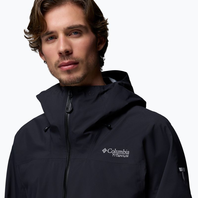 Kurtka softshell męska Columbia Saudan Pro 3L black 8