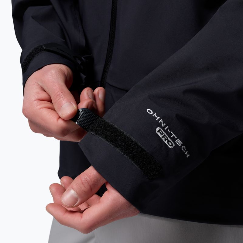 Kurtka softshell męska Columbia Saudan Pro 3L black 11