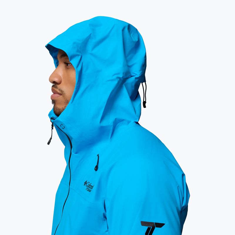 Kurtka softshell męska Columbia Saudan Pro 3L compass blue 6