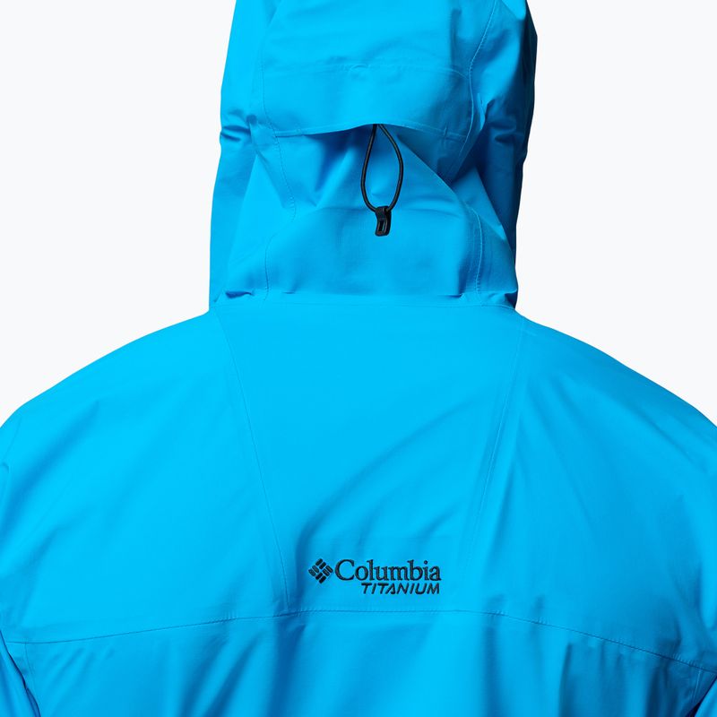 Kurtka softshell męska Columbia Saudan Pro 3L compass blue 7