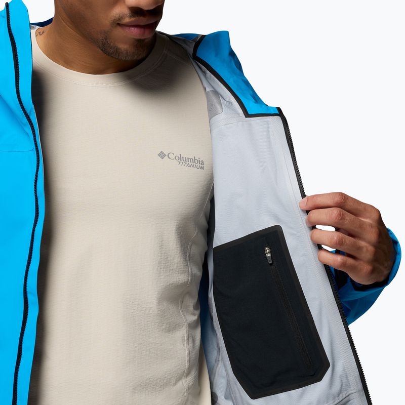 Kurtka softshell męska Columbia Saudan Pro 3L compass blue 10