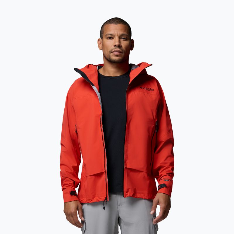 Kurtka softshell męska Columbia Saudan Pro 3L supersonic 5