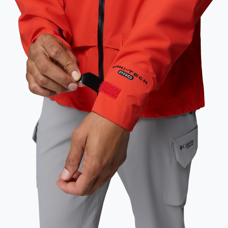 Kurtka softshell męska Columbia Saudan Pro 3L supersonic 11