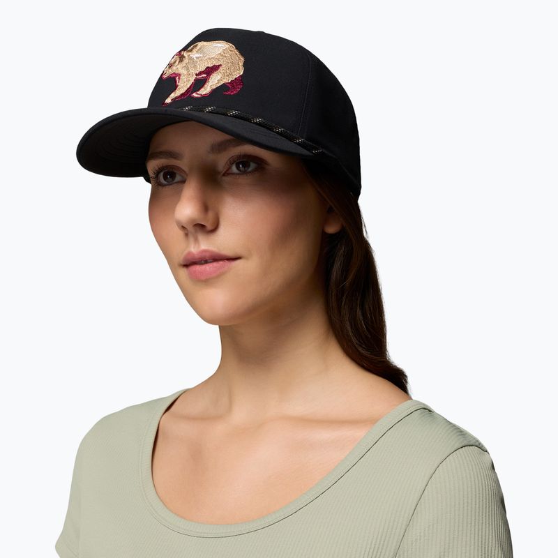 Czapka z daszkiem Columbia Ecoscape 3D Stretch Snpback black/bear 3