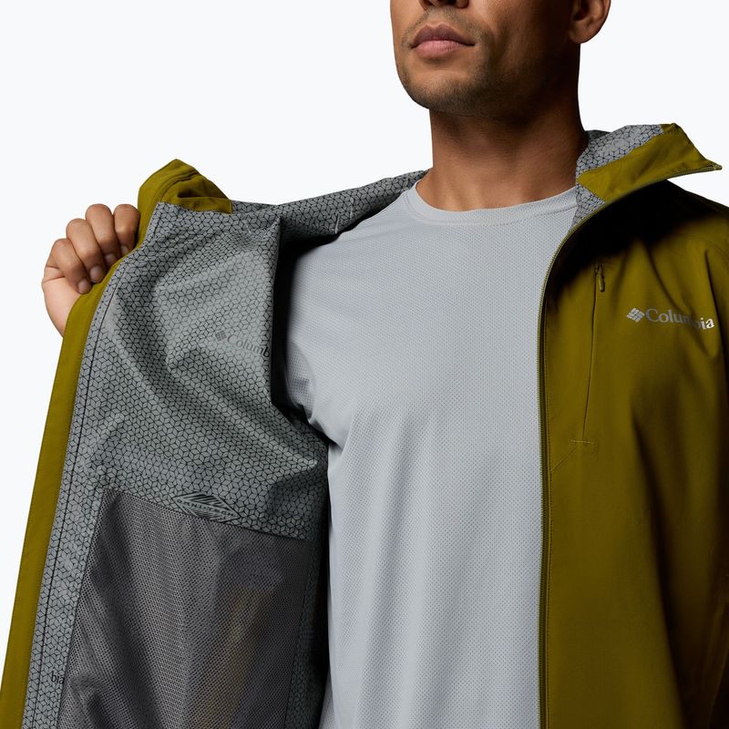 Kurtka softshell męska Columbia Trailborne 2.5L mossy green 10