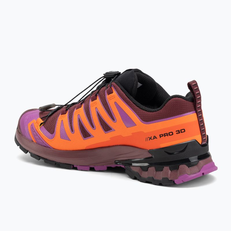 Buty do biegania damskie Salomon XA PRO 3D V9 GTX tawnyp/redora 3