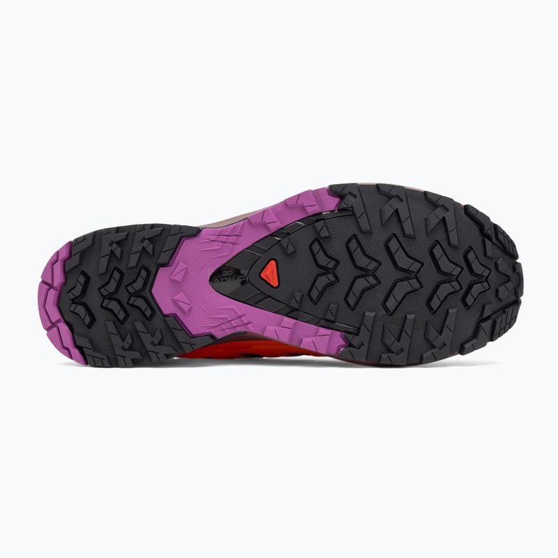 Buty do biegania damskie Salomon XA PRO 3D V9 GTX tawnyp/redora 4