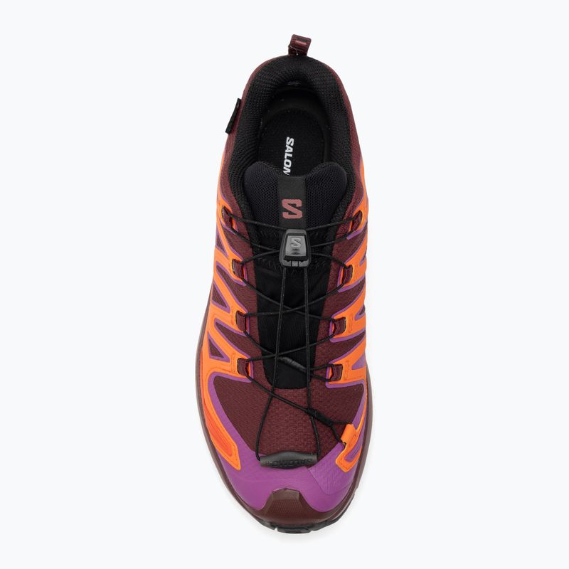 Buty do biegania damskie Salomon XA PRO 3D V9 GTX tawnyp/redora 5