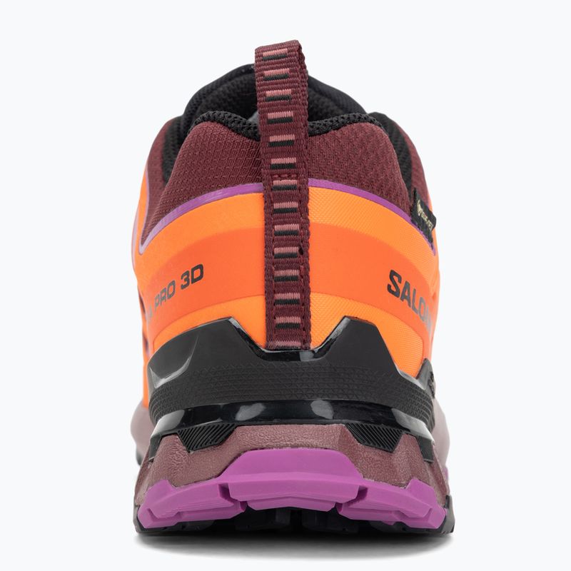 Buty do biegania damskie Salomon XA PRO 3D V9 GTX tawnyp/redora 6