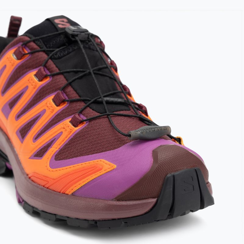 Buty do biegania damskie Salomon XA PRO 3D V9 GTX tawnyp/redora 7