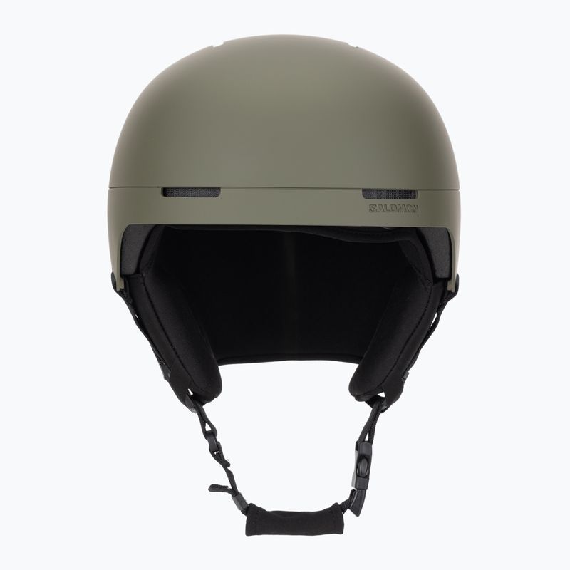 Kask narciarski Salomon Brigade Index olive night 2